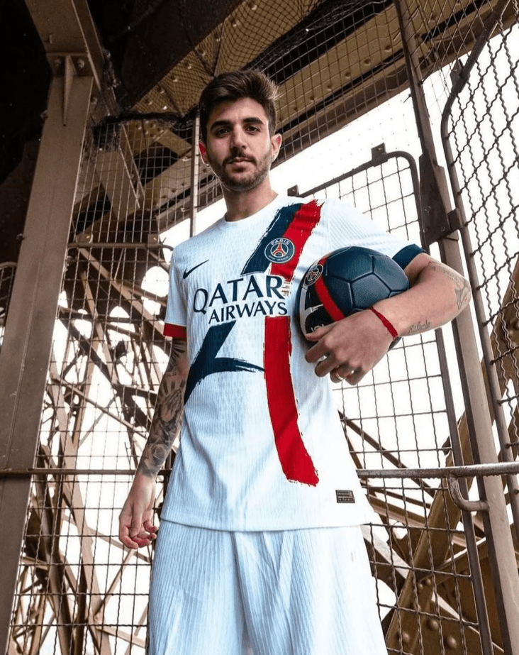 Jersey PSG Visitante 25/26 - Camiseta Premier League - RPJersey